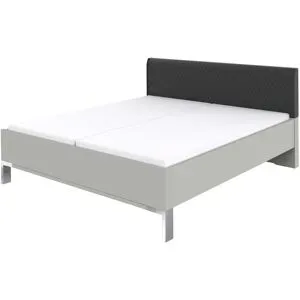 Höffner Bettgestell  Montreal ¦ grau ¦ Maße (cm): B: 149 H: 97