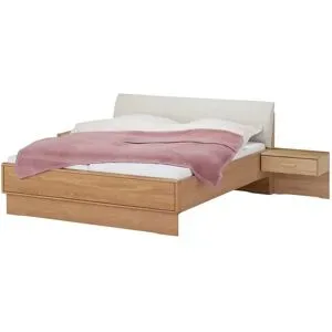 Woodford Bettanlage teilmassiv Kyran ¦ holzfarben ¦ Maße (cm): B: 309 H: 97