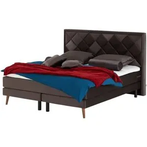 Playboy Boxspringbett  Audrey ¦ grau ¦ Maße (cm): B: 170 H: 118