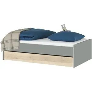 Höffner Duobett  Grow Up ¦ grau ¦ Maße (cm): B: 127 H: 54,5