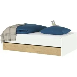 Höffner Duobett  Grow Up ¦ weiß ¦ Maße (cm): B: 127 H: 54,5