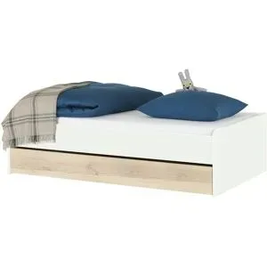 Höffner Duobett  Grow Up ¦ weiß ¦ Maße (cm): B: 127 H: 54,5