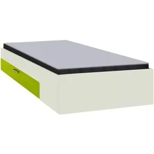 Höffner Bett  Maddox ¦ weiß ¦ Maße (cm): B: 127 H: 43