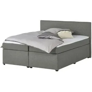 Höffner Boxspringbett  Countess ¦ grau ¦ Maße (cm): B: 167 H: 104
