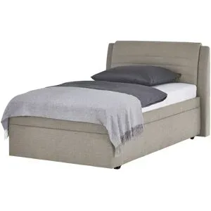 Höffner Polsterbettgestell mit Bettkasten York ¦ beige ¦ Maße (cm): B: 139 H: 112 T: