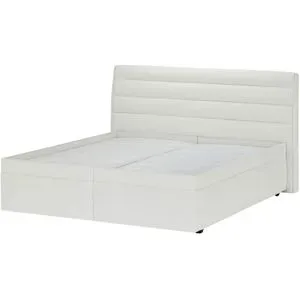 Höffner Boxspringbett  Comte ¦ weiß ¦ Maße (cm): B: 182 H: 116