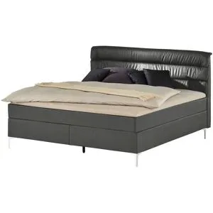 Höffner Boxspringbett  Lina ¦ grau ¦ Maße (cm): B: 188 H: 122