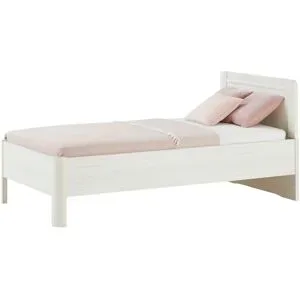 Höffner Komfortbett  Vivia ¦ weiß ¦ Maße (cm): B: 129 H: 94