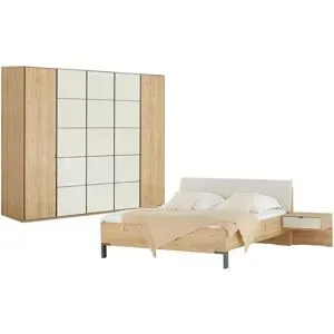 uno Komplett-Schlafzimmer  Nefi ¦ holzfarben