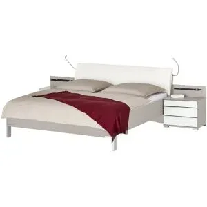 Höffner Bettanlage  Beda ¦ beige ¦ Maße (cm): B: 309 H: 97