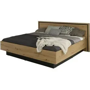 Höffner Doppelbett  Towcester ¦ holzfarben ¦ Maße (cm): B: 198,4 H: 93