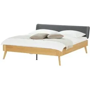 HASENA Massivholzbett  Oak Bianco ¦ holzfarben ¦ Maße (cm): B: 173 H: 86