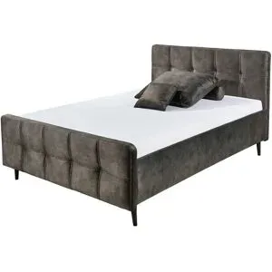 meinBett Polsterbettgestell  Mariano C ¦ braun ¦ Maße (cm): B: 149 H: 108