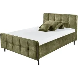 meinBett Polsterbettgestell  Mariano C ¦ grün ¦ Maße (cm): B: 189 H: 108
