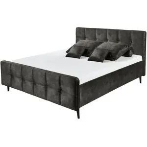 meinBett Polsterbettgestell  Mariano C ¦ braun ¦ Maße (cm): B: 189 H: 108