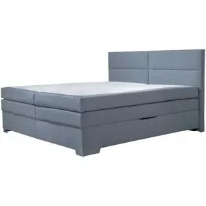 Höffner Boxspringbett  Manon ¦ grau ¦ Maße (cm): B: 166 H: 113 T: 208.0