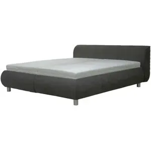 Höffner Polsterbett  Bristol ¦ grau ¦ Maße (cm): B: 179 H: 86