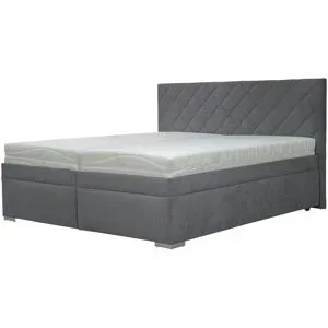 Höffner Polsterbett  Kelso ¦ grau ¦ Maße (cm): B: 172 H: 117
