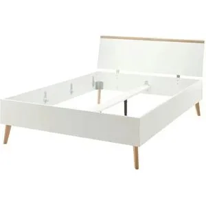 Höffner Bettgestell   ¦ creme ¦ Maße (cm): B: 145 H: 210