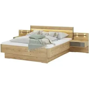 Woodford Bettanlage  Miri ¦ holzfarben ¦ Maße (cm): B: 309 H: 97