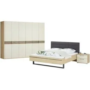 Höffner Komplett-Schlafzimmer  Cabrillo ¦ holzfarben