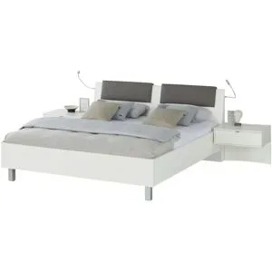 uno Bettanlage  Casablanca ¦ weiß ¦ Maße (cm): B: 309 H: 92