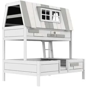 Lifetime Abenteuerbett 140cm  My Hangout ¦ weiß ¦ Maße (cm): B: 215 H: 227 T: