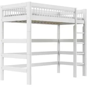 Lifetime Hochbett mit Leiter  Breeze ¦ weiß ¦ Maße (cm): B: 207 H: 177 T: 102.0