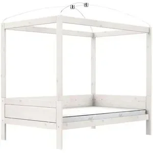 Lifetime Himmelbett 120cm  Basis ¦ weiß ¦ Maße (cm): B: 207 H: 210 T: 132.0