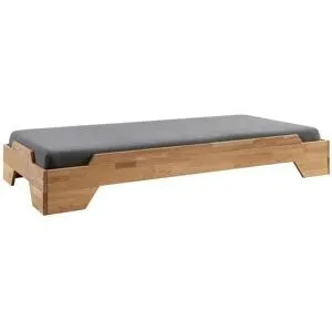 Höffner Stapelbett aus Massivholz Denver ¦ holzfarben ¦ Maße (cm): B: 95 H: 26