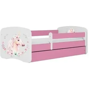 Höffner Bett  Pferd ¦ rosa/pink ¦ Maße (cm): B: 80 H: 61