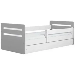 Höffner Bett  Classic ¦ grau ¦ Maße (cm): B: 90 H: 65