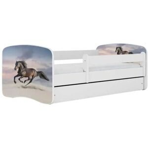Höffner Bett  Pferd ¦ weiß ¦ Maße (cm): B: 90 H: 61