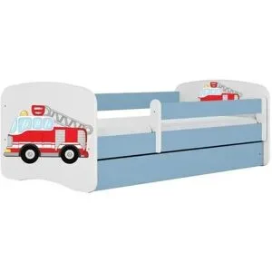 Höffner Bett  Feuerwehr ¦ blau ¦ Maße (cm): B: 90 H: 61