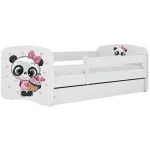 Höffner Bett  Panda ¦ weiß ¦ Maße (cm): B: 80 H: 61