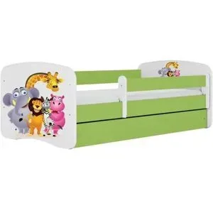 Höffner Bett  Zoo ¦ grün ¦ Maße (cm): B: 80 H: 61