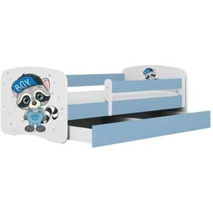 Höffner Bett  Waschbär ¦ blau ¦ Maße (cm): B: 90 H: 61