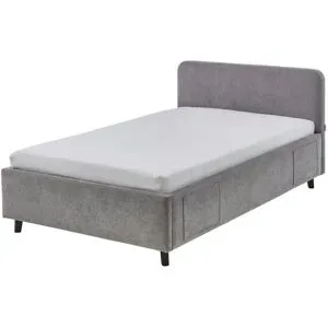 Höffner Polsterbett  Cosy ¦ grau ¦ Maße (cm): B: 152 H: 90
