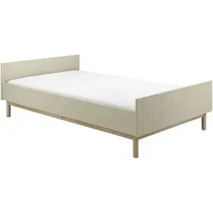 pinio Bett  Miloo ¦ beige ¦ Maße (cm): B: 126 H: 62,7