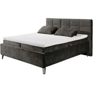 Höffner Boxbett  Toddington ¦ braun ¦ Maße (cm): B: 200 H: 122 T: 221.0