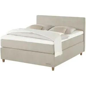 Jette Home Boxspringbett  Jette Flex ¦ beige ¦ Maße (cm): B: 145 H: 120,5
