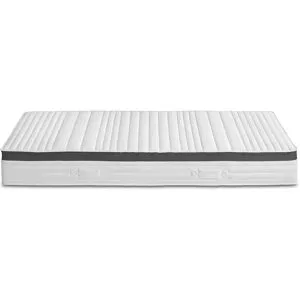 Höffner 7-Zonen-TTFK-Matratze  Trendline1000Gel ¦ weiß ¦ Maße (cm): B: 120 H: 25