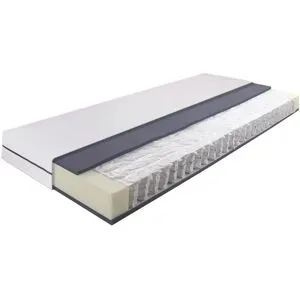 Breckle Taschenfedernkernmatratze  Flex Air ¦ weiß ¦ Maße (cm): B: 100 H: 19