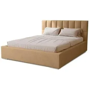 Höffner Polsterbett mit Stauraum Draven ¦ beige ¦ Maße (cm): B: 195 H: 100