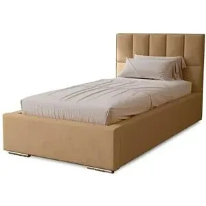 Höffner Polsterbett mit Stauraum Draven ¦ beige ¦ Maße (cm): B: 105 H: 100