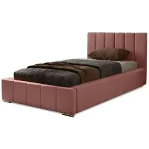 Höffner Polsterbett mit Stauraum mit Bettkasten und Lattenrost Nelia ¦ rosa/pink ¦ Maße