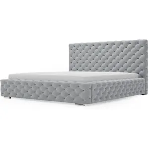 GrainGold Polsterbett mit Stauraum Ashton ¦ grau ¦ Maße (cm): B: 205 H: 105