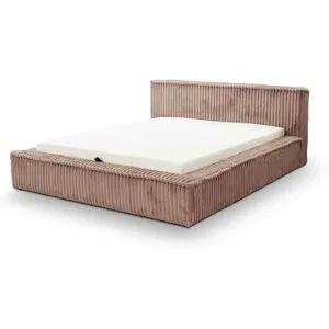 GrainGold Polsterbett mit Stauraum Langport ¦ braun ¦ Maße (cm): B: 215 H: 85