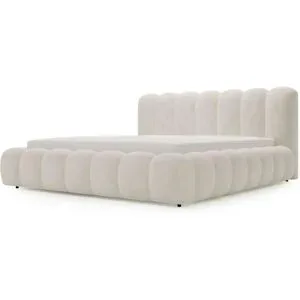 GrainGold Polsterbett mit Stauraum Avianna ¦ beige ¦ Maße (cm): B: 222 H: 93
