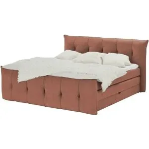 switch Boxspringbett mit Bettkasten Sofia ¦ braun ¦ Maße (cm): B: 164 H: 113
